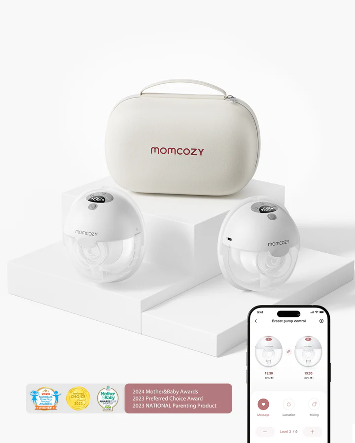 How to use Momcozy M5 Smart Wearable Breast Pump – Upgraded with App Control