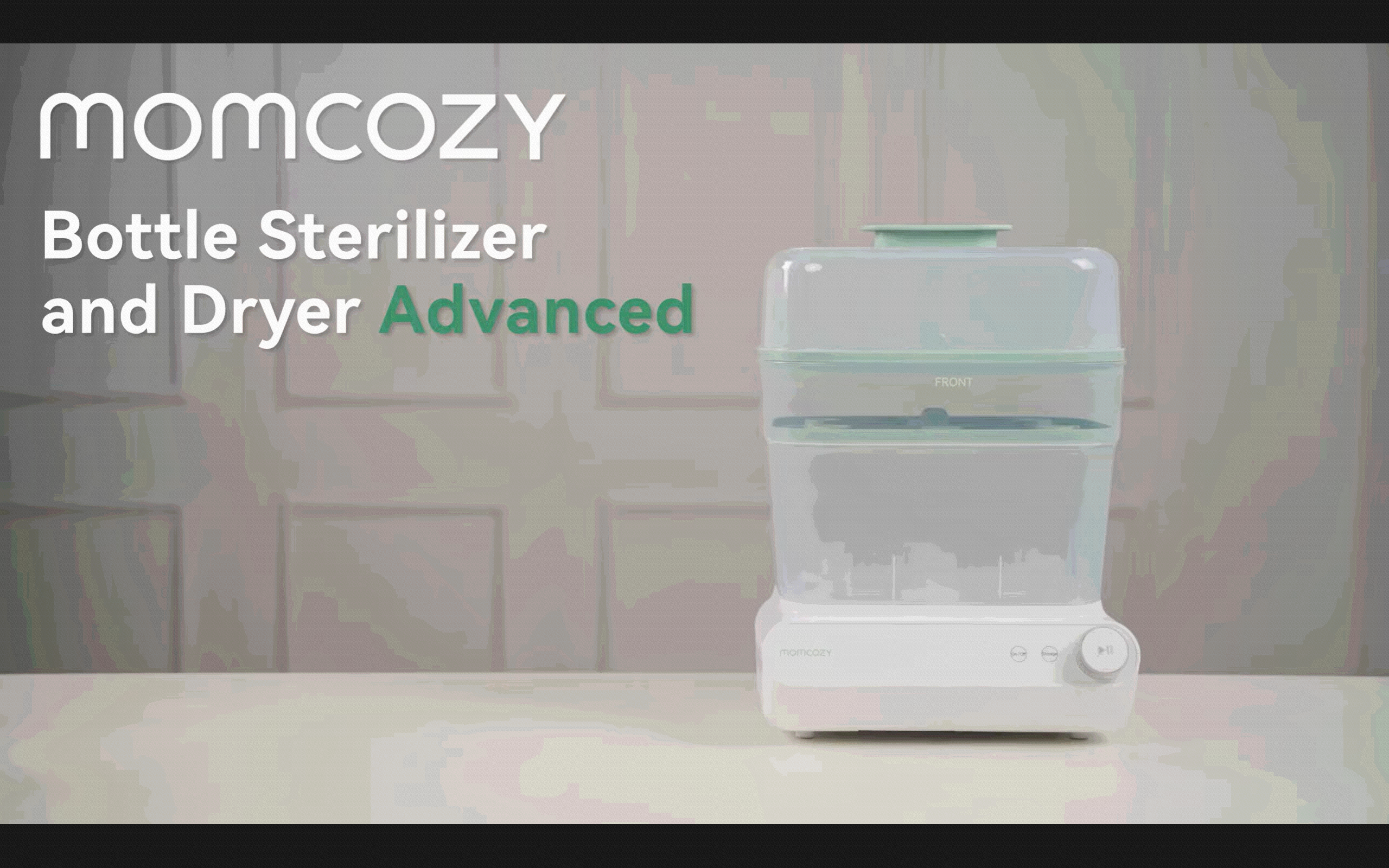 How to use Momcozy 3 Layers Fast Bottle Sterilizer and Dryer BS01