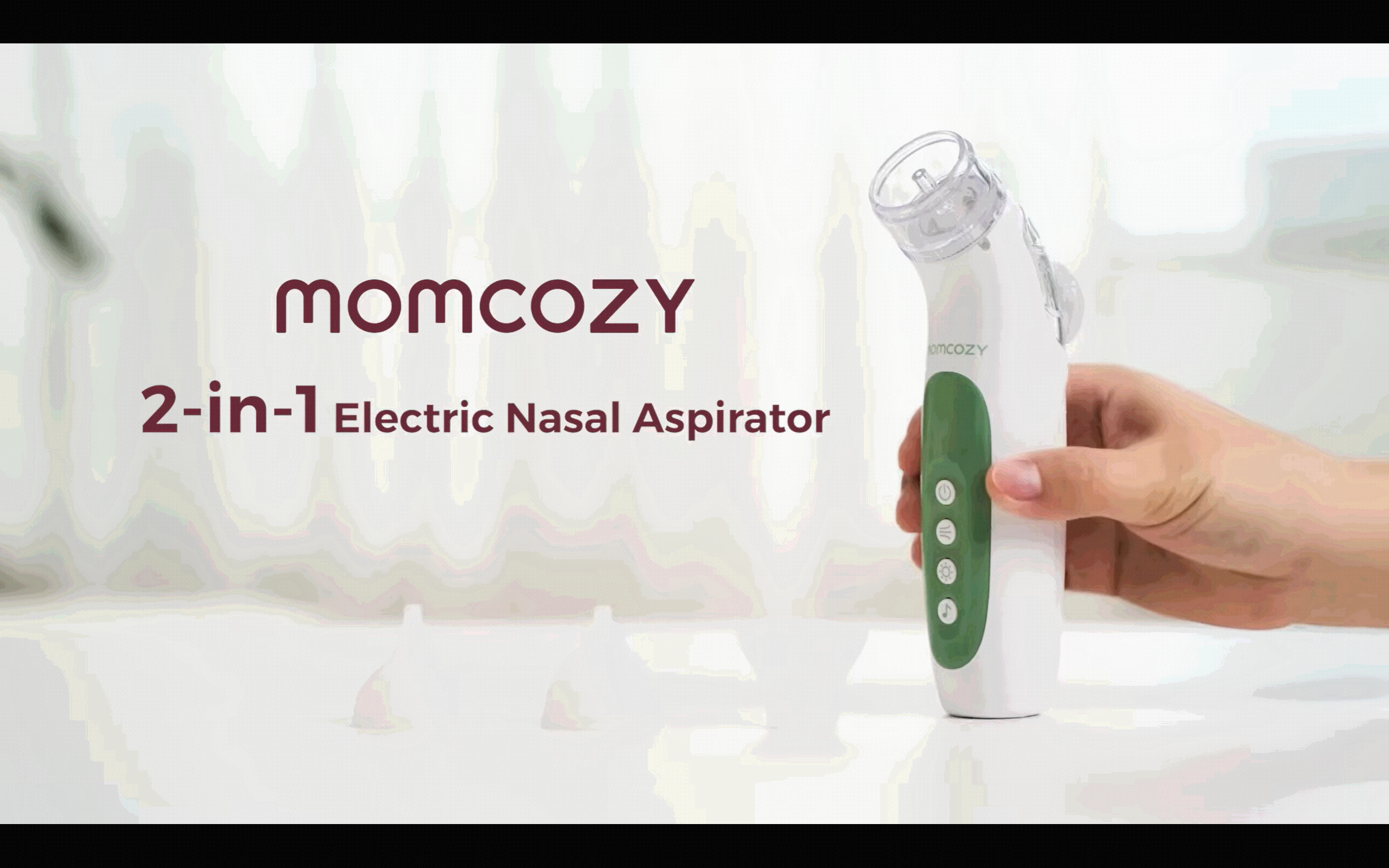 How to Clean & Set Up Momcozy 2-in-1 Nasal Aspirator BN007