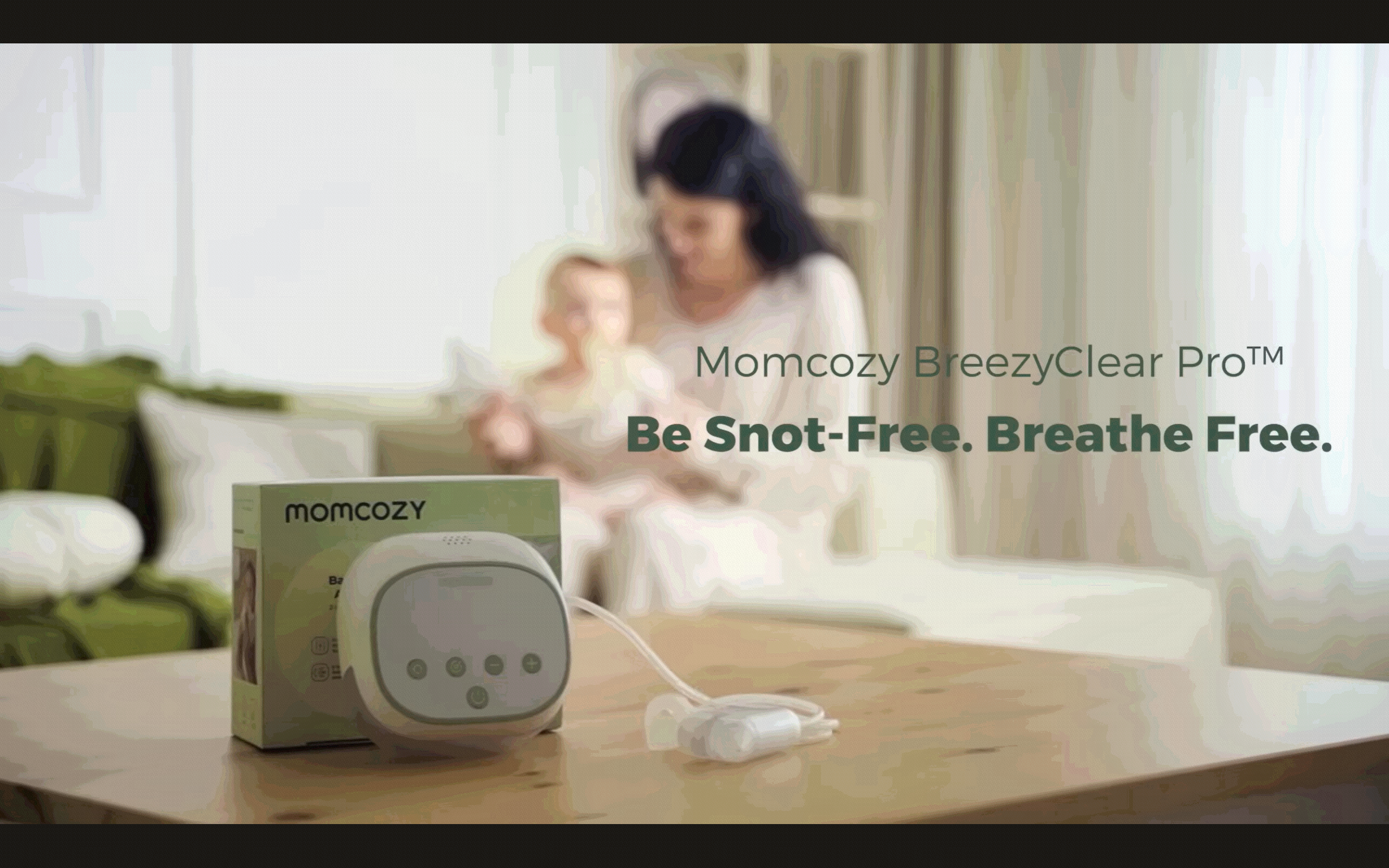 How to use Momcozy BreezyClear Pro™ 2-In-1 Electric Nasal Aspirator BN008