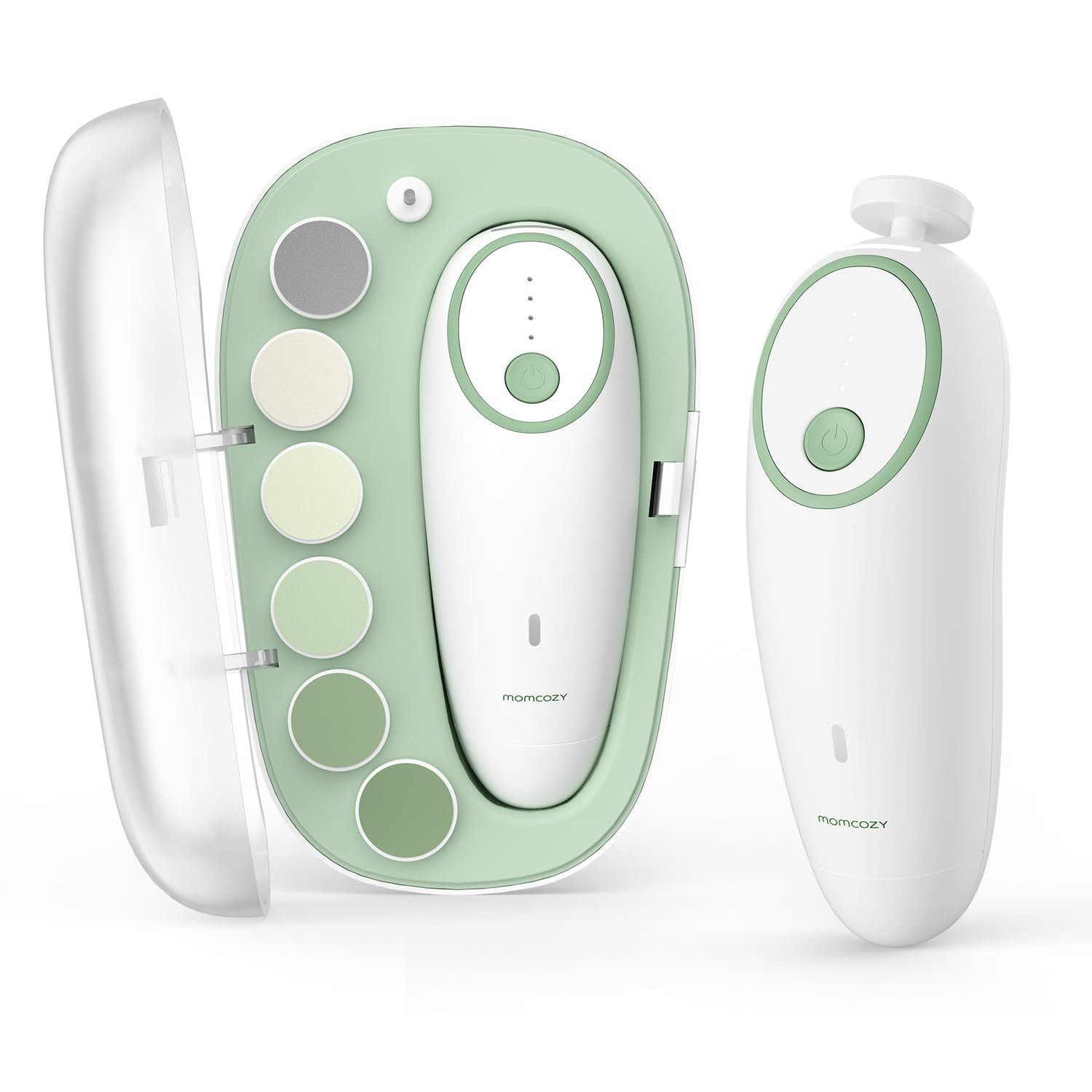How to use Momcozy Electric Baby Nail File NC02 - Low Noise
