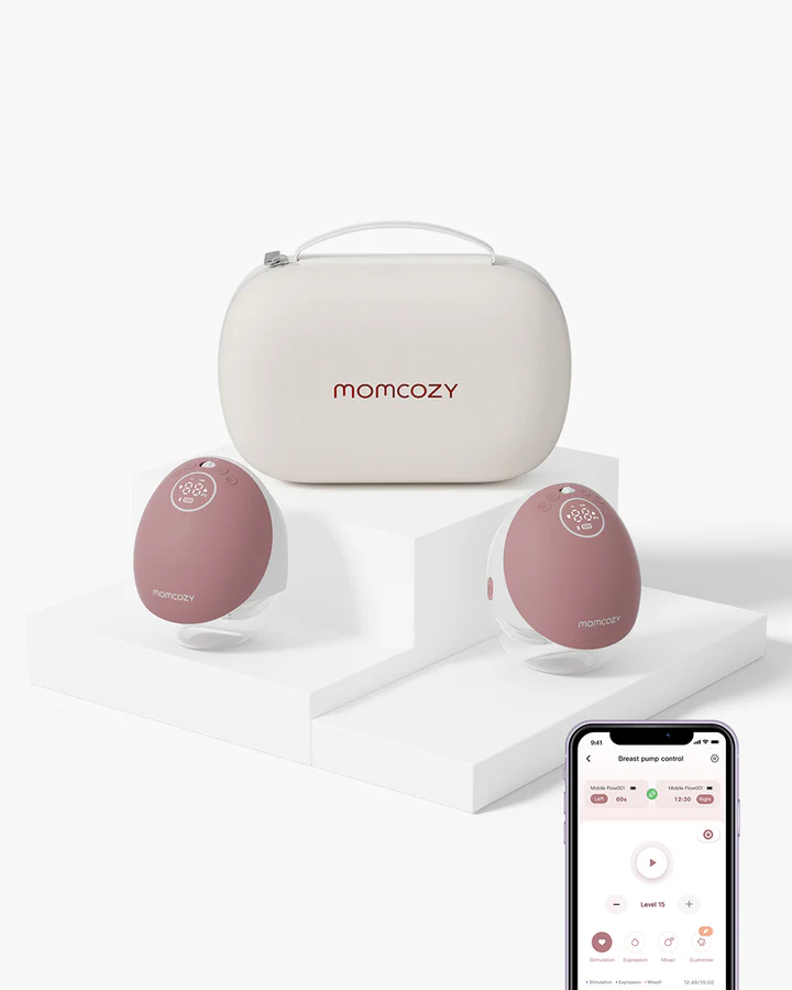 Breast Pump | Momcozy Mobile Flow™ Hands-Free Breast Pump | M9