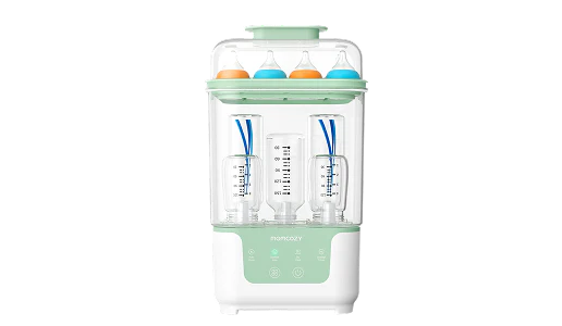 Space-Saving Bottle sterilizer and dryer
