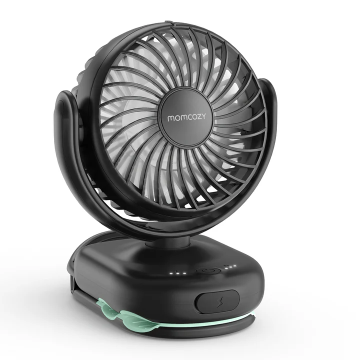 Baby Care | Momcozy Clip-On 4-Speed Stroller Fan